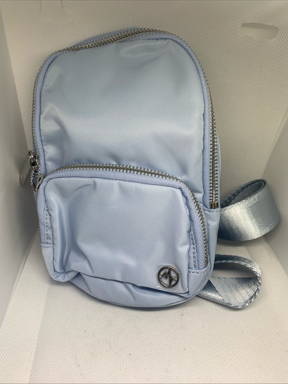 Light Blue Mini Crossbody Bag New